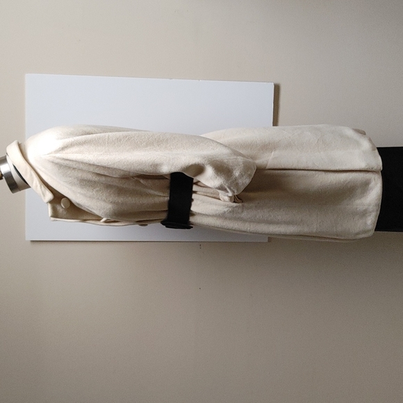 VTG 100% Cashmere Ivory Coat 4/6 - Picture 7 of 16